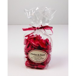 Pétales de Rose Cristallisés 100g