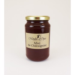 Chestnut tree Honey Glass jar of 500 g
