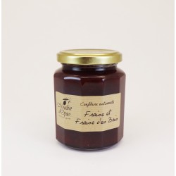 Pot 330g Confiture de Fraise et Fraise des bois