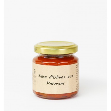 Salsa d'Olives aux Poivrons 210g