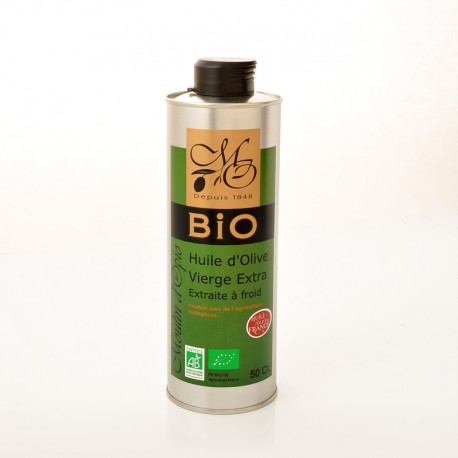 Bidon 50cl Huile d'Olive Vierge Extra BIO