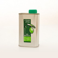 Olive Oil aromatized with Basil and Garlic 25 cl
