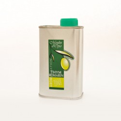 Olive Oil aromatized with Thyme and Rosemary 25 cl